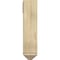 Ekena Millwork Merced Arts and Crafts Rough Sawn Bracket w/ Offset Brace, Douglas Fir, 8"W x 26"D x 34"H BKT0806X26X34MRC03RDF - alternate 3